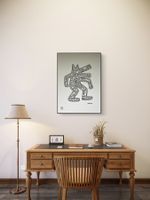 Keith Haring « Haring Dog » 52/150